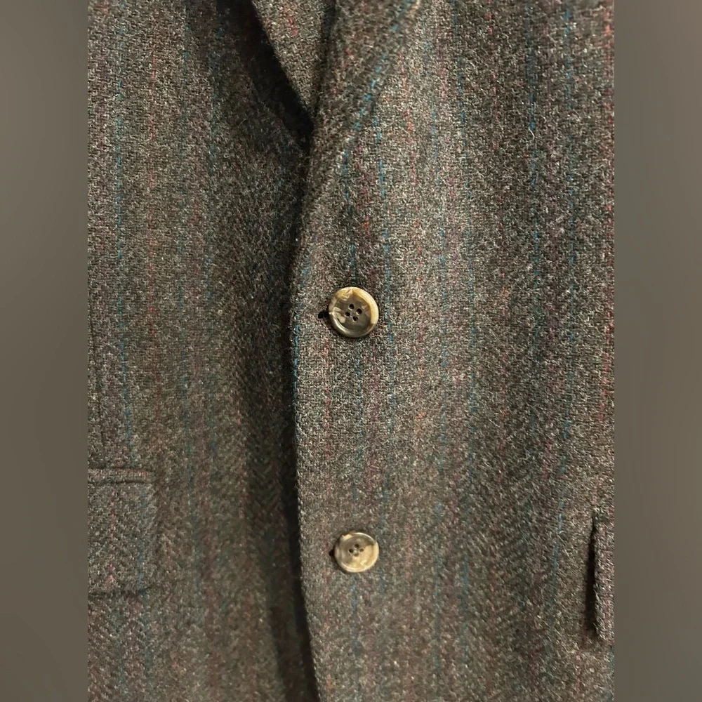 HAGGAR MADE IN USA 100% PURE WOOL SPORTS COAT sz 40